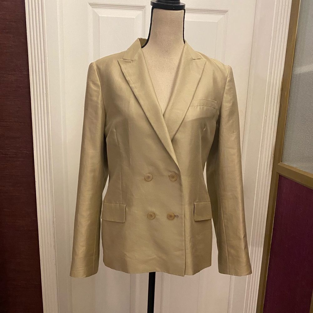 Jil Sander 100% silk blazer, size 40(S)